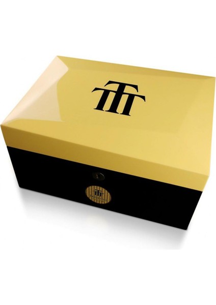 Trinidad Ispanyol Sedir Sarı Humidor Puro Kutusu 50's