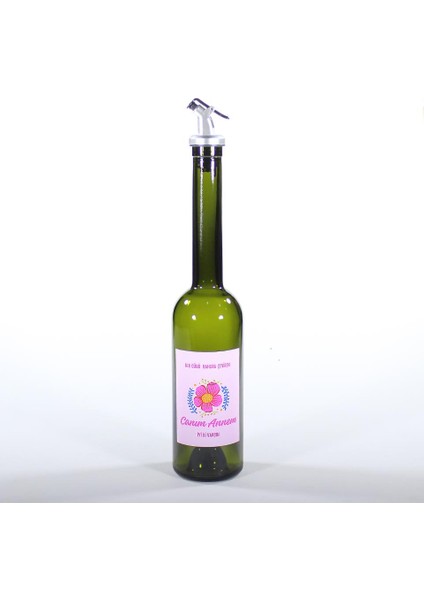 Anneler Günü Konseptli Hediyelik Yağdanlık Sosluk Sirkelik 500 ml Akıtıcılı Koyu Renk