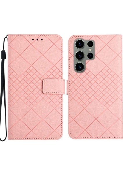 Samsung Galaxy S23 Için Flip Case Ultra Kart Yuvası Standı Manyetik Kapak ile (Yurt Dışından)