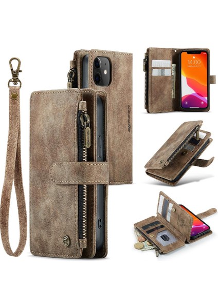 Kart Sahibi Sürücüler Lisans Kartı Yuvaları ile IPhone 12 Mini Için Caseme Durumda (Yurt Dışından)