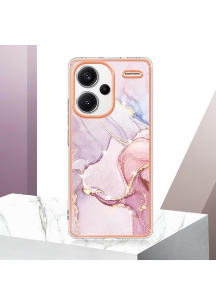 Xiaomi Redmi Için Not 13 Pro Artı 5g Yumuşak Tampon Mermer Desen Ince (Yurt Dışından)