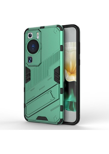 Huawei P60 Kickstand Sağlam Askeri Koruyucu Kapak Için Kılıf (Yurt Dışından) fırsatları