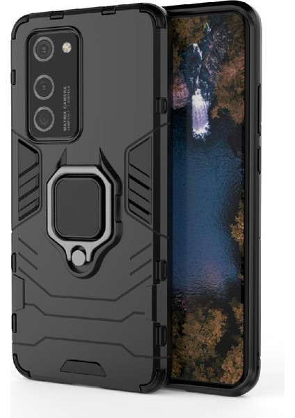 Huawei P40 Pro 360 &deg; Dönen Halka Askeri Damla Koruma Kapağı (Yurt Dışından)
