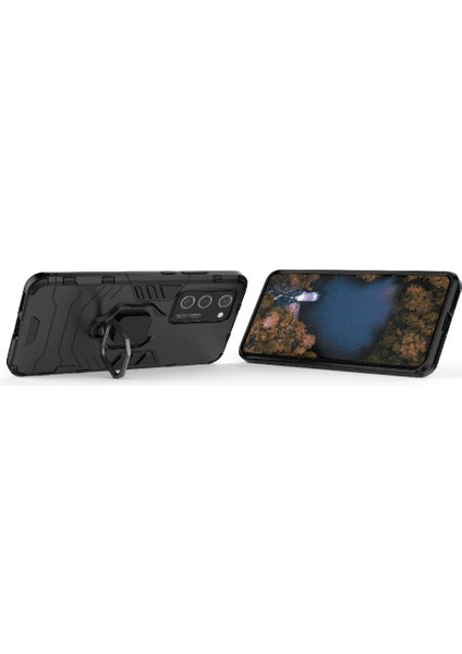 Huawei P40 Pro 360 &deg; Dönen Halka Askeri Damla Koruma Kapağı (Yurt Dışından) modelleri