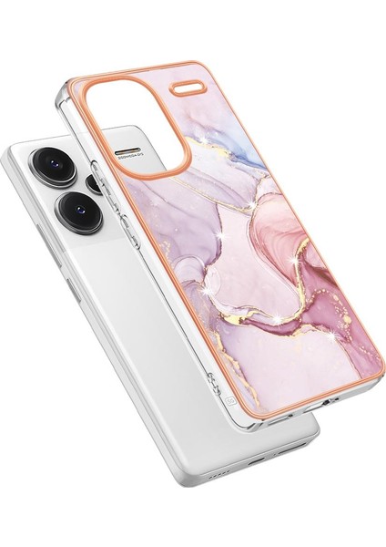 Xiaomi Redmi Için Not 13 Pro Artı 5g Yumuşak Tampon Mermer Desen Ince (Yurt Dışından)