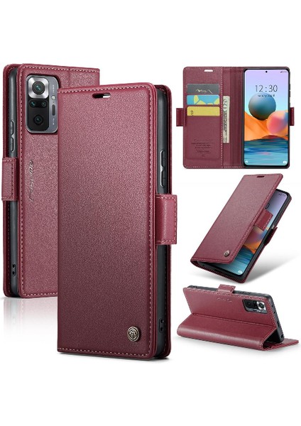 Xiaomi Redmi Not 10 Pro 4g Anti Dolandırıcılık Kickstand Durumda (Yurt Dışından)