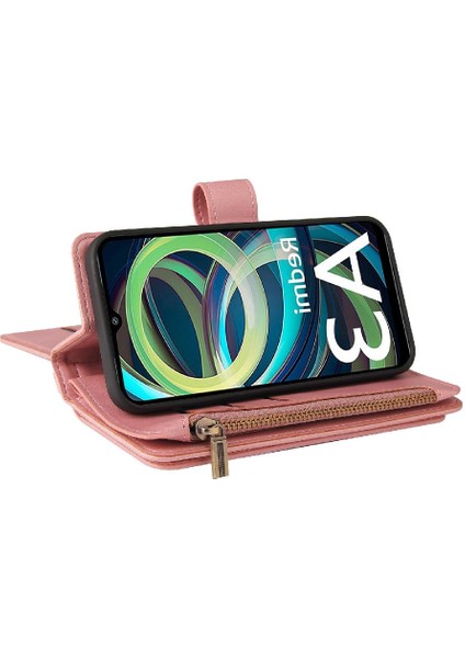 Xiaomi Redmi A3 Fermuar Poket Onbeş Kart Yuvaları Kart Yuvası ile (Yurt Dışından)