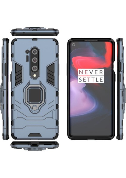 Oneplus 8 Için Kılıf Darbeye Kapak 360 &deg; Dönen Halka Askeri Damla (Yurt Dışından)