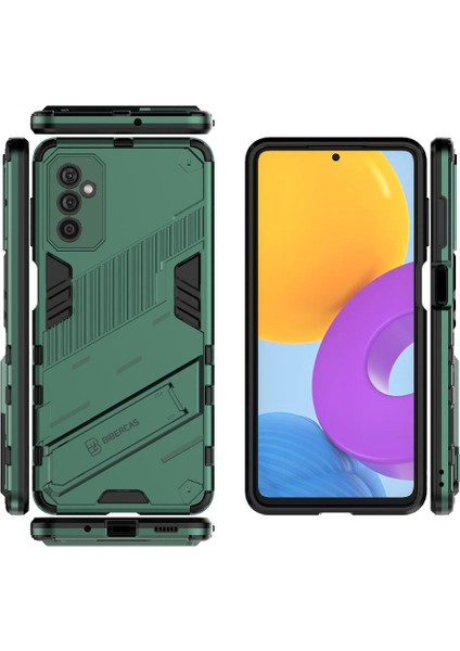 Samsung Galaxy M52 5g Sağlam Askeri Kickstand Koruyucu Kapak (Yurt Dışından)