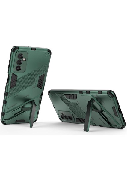 Samsung Galaxy M52 5g Sağlam Askeri Kickstand Koruyucu Kapak (Yurt Dışından)