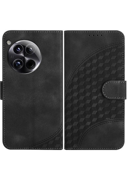 Oneplus 12 Için Kılıf Darbeye Deri Kılıf Pu Deri Kapak Çevirin Kart (Yurt Dışından)