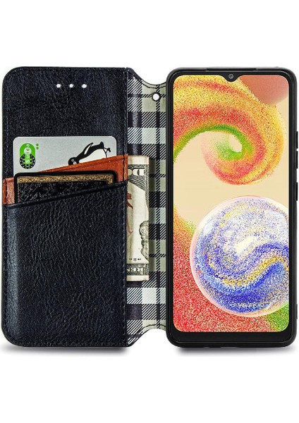 Samsung Galaxy A04 Için Kılıf Kapak Kapak Moda Tasarımı Zarif Iş (Yurt Dışından) fırsatları