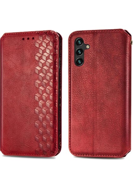 Samsung Galaxy A13 5g Cüzdan Fonksiyonu Için Kılıf Kapak Çevirin Deri Kılıf (Yurt Dışından)
