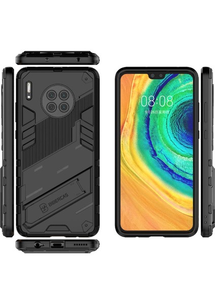 YH Market Huawei Mate 30 Için Kılıf Koruyucu Kapak Kickstand Sağlam Askeri (Yurt Dışından)