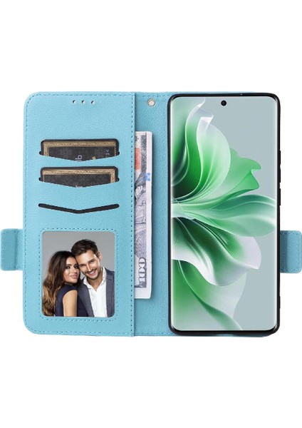 Oppo Oppo 11 Pro 5g Için Kılıf Cüzdan Yan Toka Kart Yuvaları Tutucu Manyetik (Yurt Dışından) fiyatları