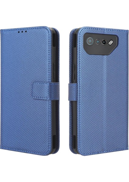 Asus Rog Telefon 7 Kickstand Manyetik Cüzdan Kapak Kart Tutucu Için Kılıf (Yurt Dışından)