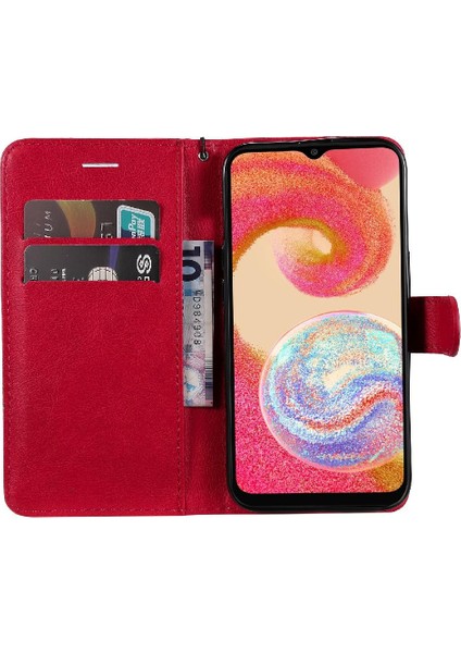 Samsung Galaxy A04E Iş Cüzdan Telefon Kılıfı Için Flip Case Klasik Katı (Yurt Dışından) indirimleri