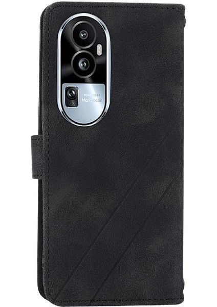 Oppo RENO10 Pro Için Filp Durumda/oppo 10 5g Pu Deri Kapak Bilek Kayışı El (Yurt Dışından) indirimleri