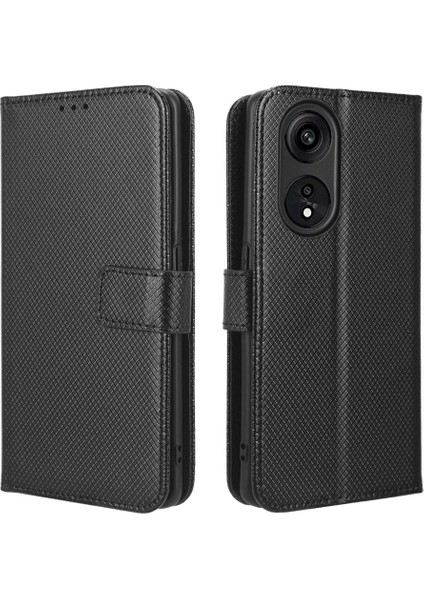 Oppo Oppo 8t 5g Kapak Için Kılıf Kickstand Manyetik Cüzdan Kart Tutucu (Yurt Dışından)