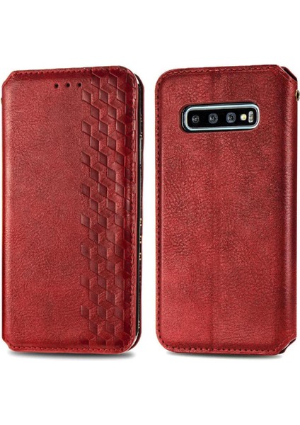 Samsung Galaxy S10 Zarif Iş Kılıf Cüzdan Flip Için Kılıf (Yurt Dışından)