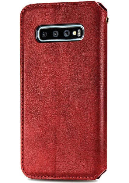 Samsung Galaxy S10 Zarif Iş Kılıf Cüzdan Flip Için Kılıf (Yurt Dışından) modelleri