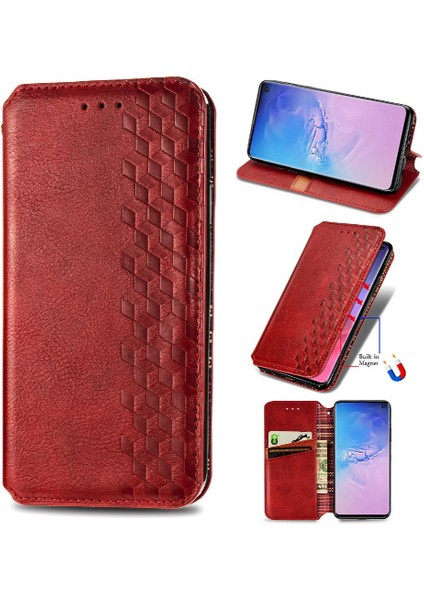 Samsung Galaxy S10 Zarif Iş Kılıf Cüzdan Flip Için Kılıf (Yurt Dışından) fırsatları