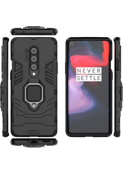 Oneplus 8 Için Kılıf Darbeye Kapak 360 &deg; Dönen Halka Askeri Damla (Yurt Dışından)