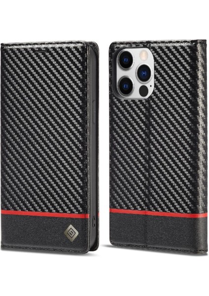 Iphone 13 Için Kılıf Pro Max Manyetik Karbon Fiber ile Tam Koruma (Yurt Dışından)