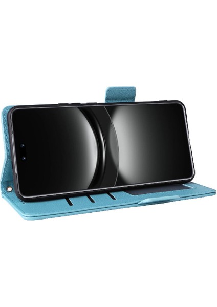 Huawei Nova 12 Için Kılıf Ultra Yan Toka Manyetik Pu Deri Kart Yuvaları (Yurt Dışından) fırsatları