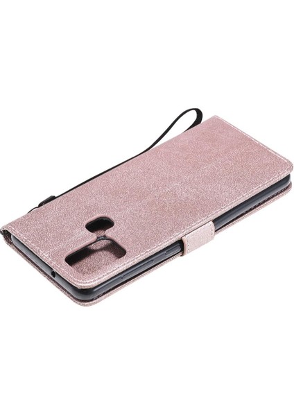 Kart Yuvası ile Samsung Galaxy A21S Için Flip Case Iş Cüzdan Telefon (Yurt Dışından) indirimleri