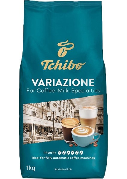 Variazone For Coffee-Milk-Specialties Çekirdek Kahve 1000 gr x 2 Adet