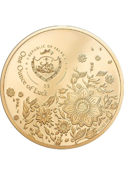 Ounce Of Luck 2021 1 Ons 31.10 Gram Gümüş Sikke Coin (925)