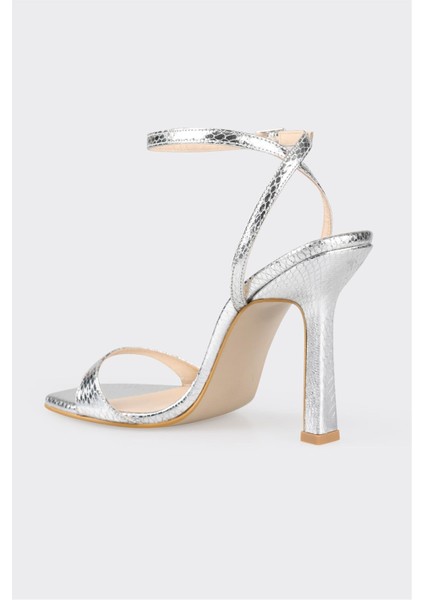 Lame Kadın Topuklu Sandalet modelleri