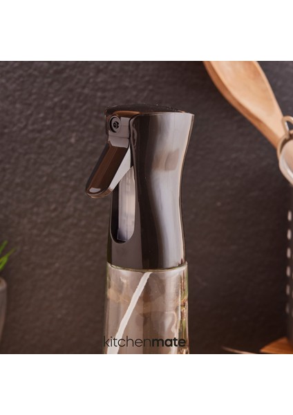 Sprey Yağdanlık Sıvı Yağ Spreyi Yağlık Air Fryer Da Yağ Tasarruf Edin Zeytinyağı Için Siyah 225ML modelleri