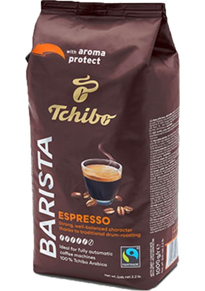 Barista Espresso Çekirdek Kahve 1000 gr x 4 Adet