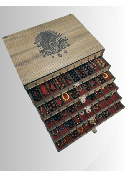 Kişiye Özel Ahşap Tesbih Koleksiyon Kutusu Hediyelik Özel Isim Yazılı Tespih Kutusu 60 Tesbihlik fırsatları