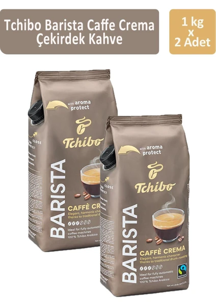 Barista Caffè Crema Çekirdek Kahve 1000 gr x 2 Adet