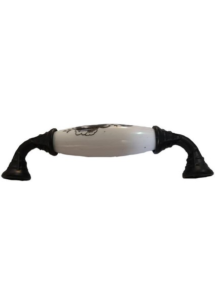 Klasik Silindir Kulp Mat Siyah 96 mm Alithestereo