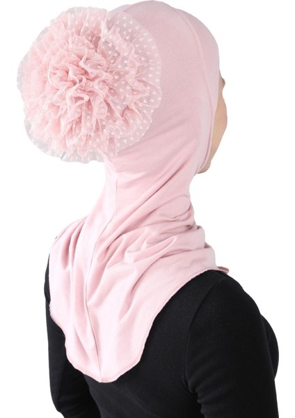 Topuzlu Büyük Hijab modelleri