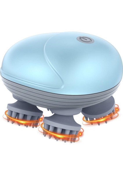 Taşınabilir USB ile Şarj Edilebilir ve Su Geçirmez Elektrikli Kablosuz Masaj Aleti (Yurt Dışından)