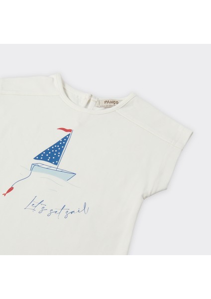 Kız Bebek Baskı Detaylı T-Shirt modelleri