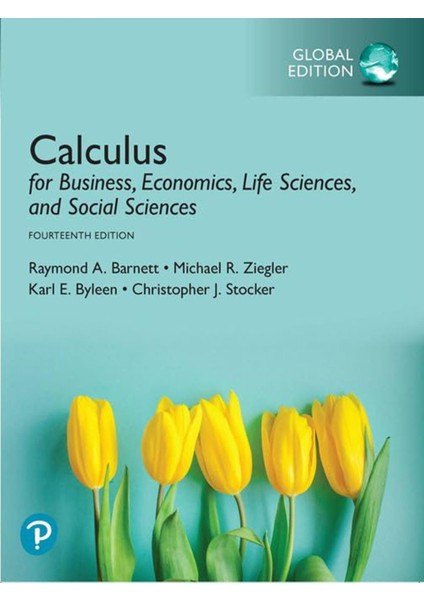 Calculus For Business, Economics, Life Sciences, And Social Sciences,barnett, Ziegler, Byleen, Stocker, 14.edition