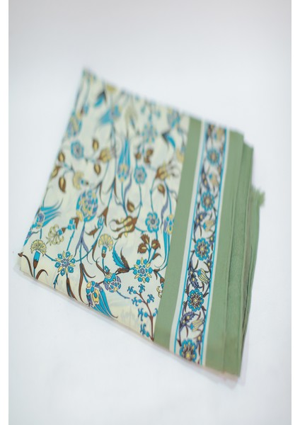 Ekru Haki Medine Ipek Eşarp Şal modelleri