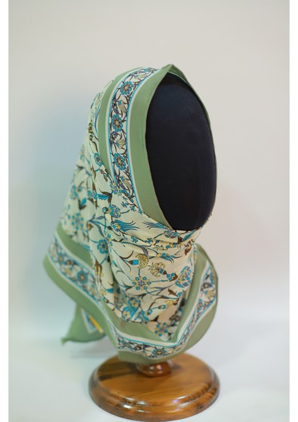 Ekru Haki Medine Ipek Eşarp Şal fırsatları