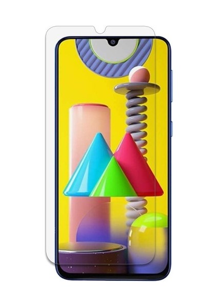 Samsung Galaxy M31 Uyumlu Ekran Koruyucu Kırılmaz Cam Darbelere Dayanıklı, Tamperli 4K Kalite, Çizilmez ve Parmak Izi Yapmayan Special Kırılmaz Cam