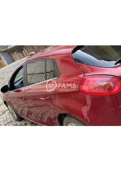 Fiat Bravo Krom Cam Çıtası 6 Prç. 2008 Üzeri P. Çelik