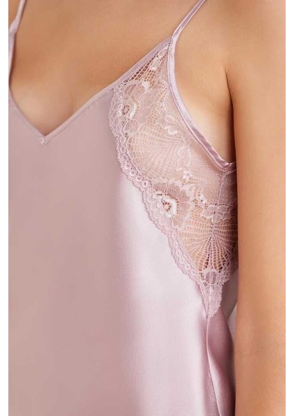 Saten Rose Dörtlü Gelin Çeyiz Seti 7085 modelleri