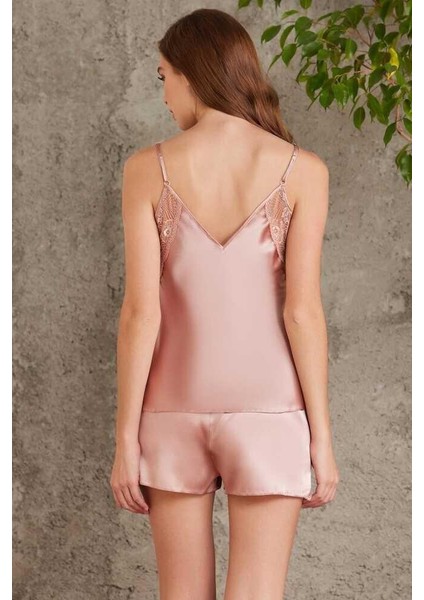 Saten Brandy Dörtlü Gelin Çeyiz Seti 7085 fırsatları