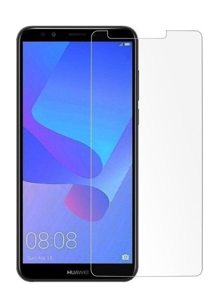 Huawei Y6 2018 Uyumlu Ekran Koruyucu Kırılmaz Cam Darbelere Dayanıklı, Tamperli 4K Kalite, Çizilmez ve Parmak Izi Yapmayan Special Kırılmaz Cam