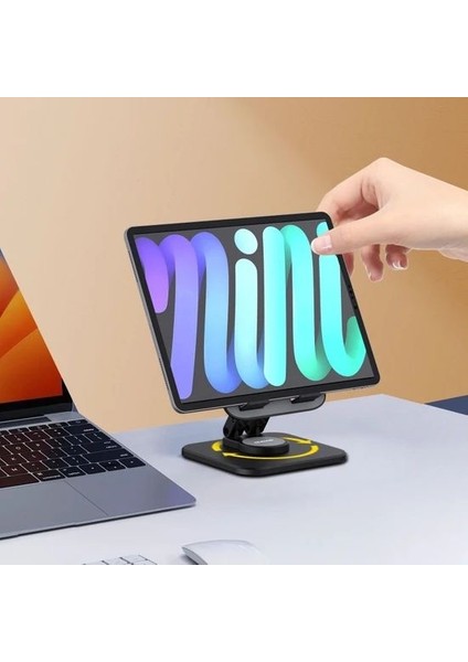 F10-S 360° Dönebilir  iPad Tablet Standı,s